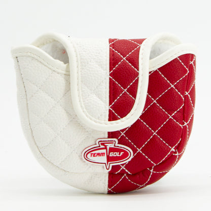 Arkansas Razorbacks Split Quilted Mallet Putter Cover, back view