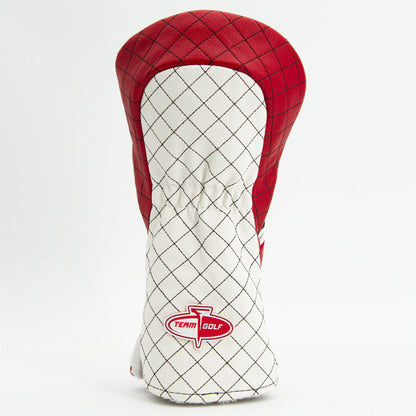 Arkansas Razorbacks Striped Quilted Driver Headcover, back view