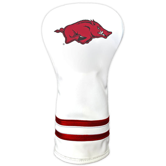 Arkansas Razorbacks Vintage Golf Headcovers – White - Club Rehab