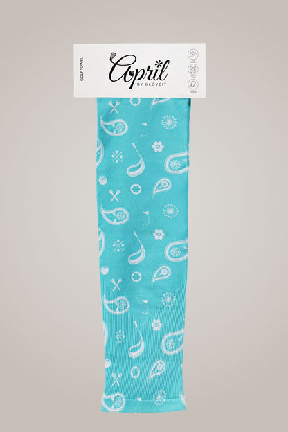 Arm Sun Sleeves UV Protection Aqua Blue - Club Rehab