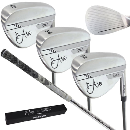 Ase 3 - Piece Wedge Set - 52/56/60 Right - Club Rehab