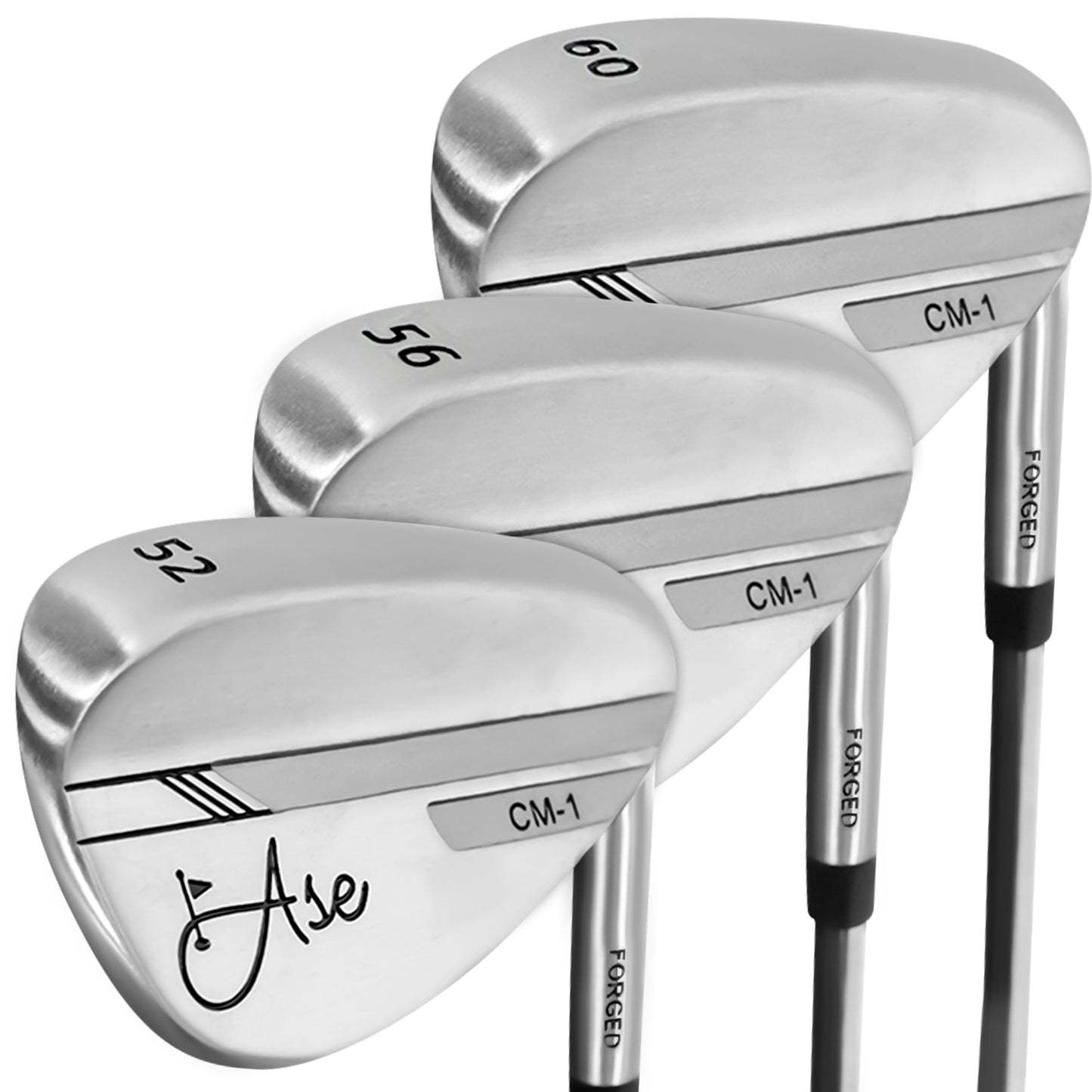 Ase 3 - Piece Wedge Set - 52/56/60 Right - Club Rehab