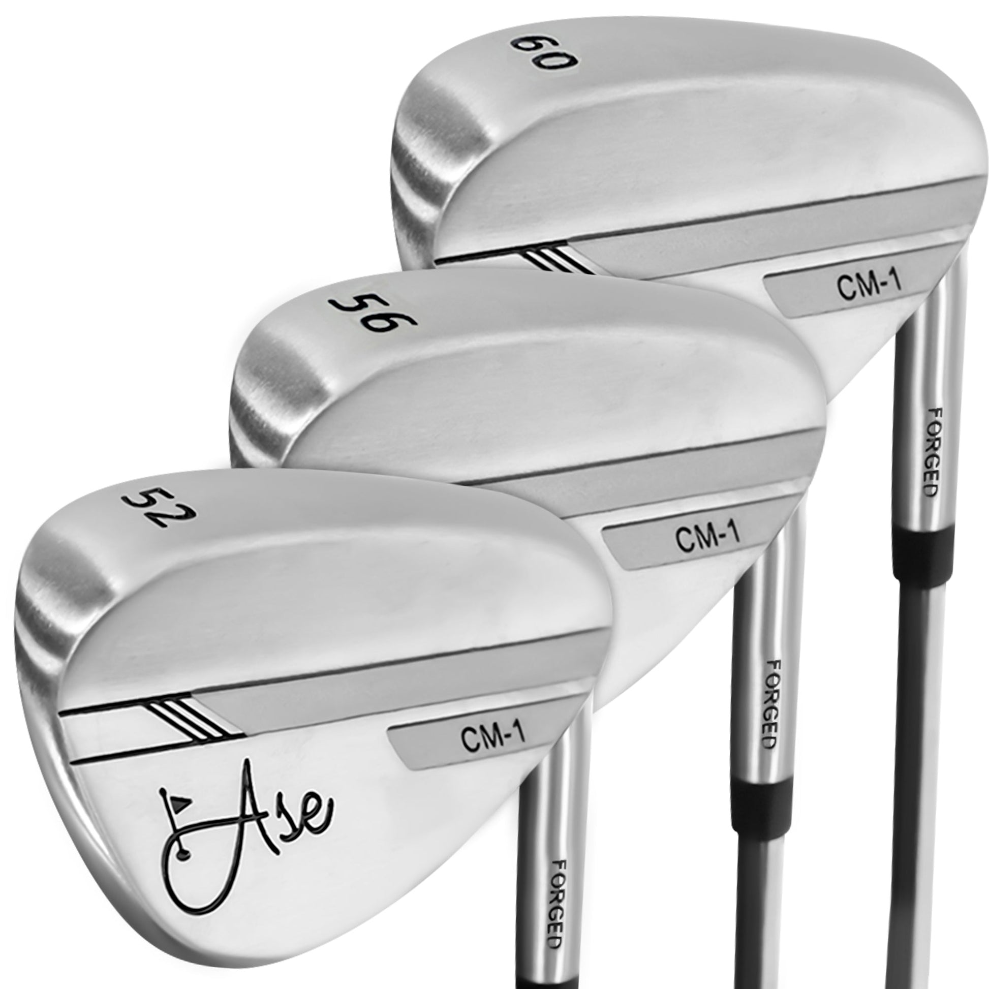 Ase 3 - Piece Wedge Set - 52/56/60 Right - Club Rehab