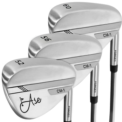 Ase 3 - Piece Wedge Set - 52/56/60 Right - Club Rehab