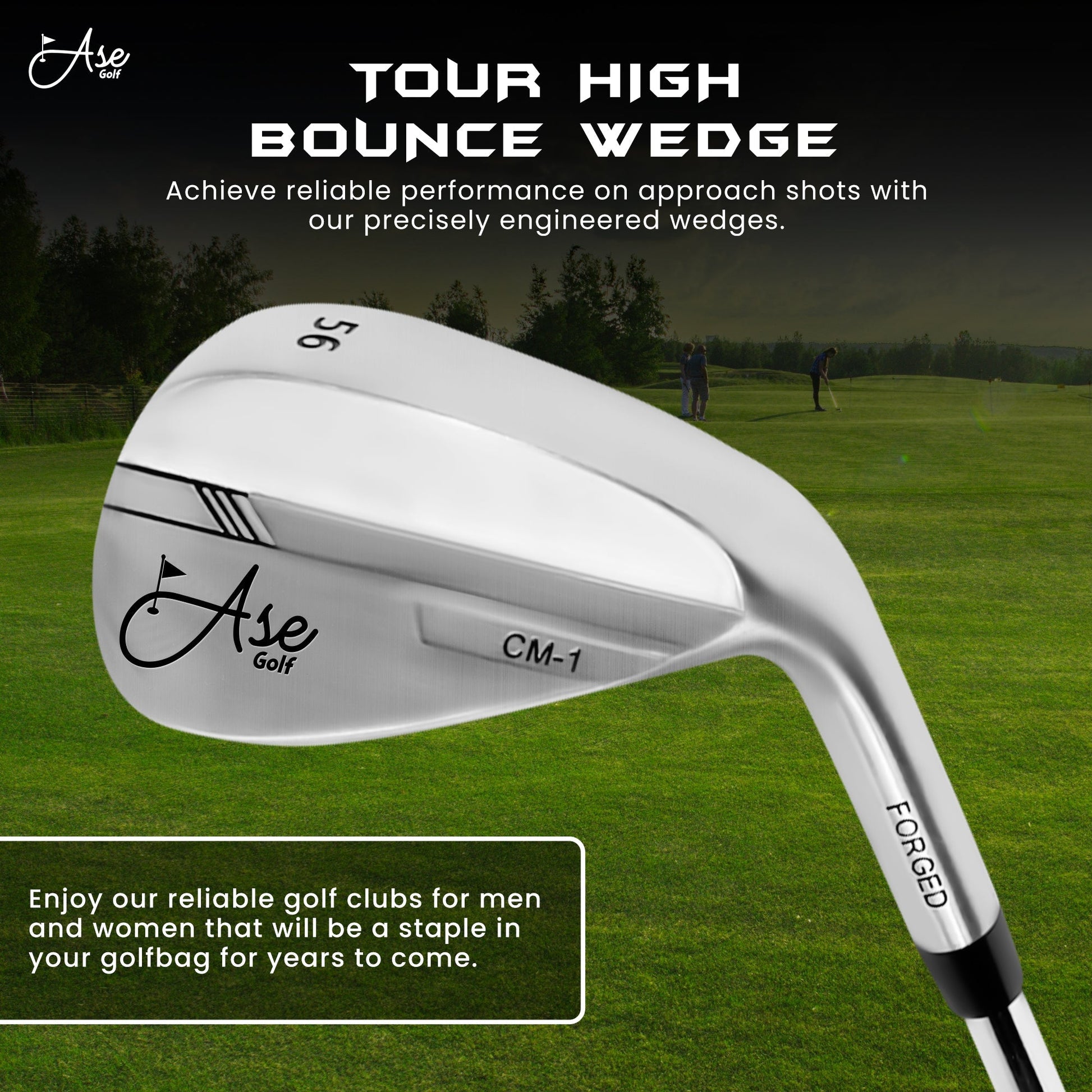 Ase 3 - Piece Wedge Set - 52/56/60 Right - Club Rehab