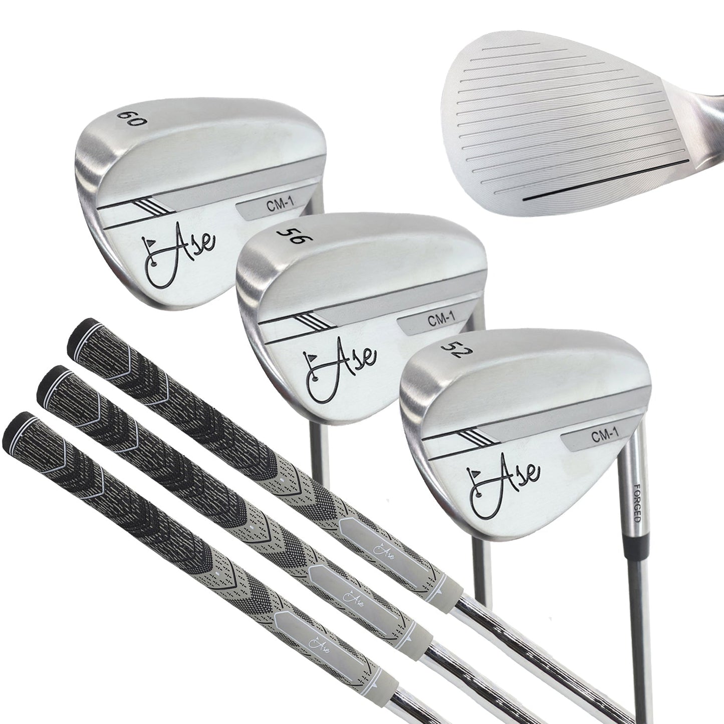 Ase 3 - Piece Wedge Set - 52/56/60 Right - Club Rehab