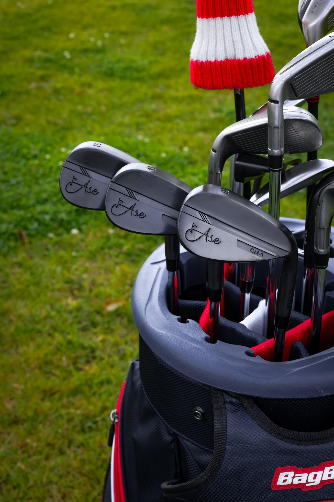 Ase BLACKOUT 3 - Piece Wedge Set (52,56,60) - Right Stiff - Club Rehab