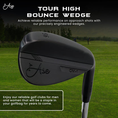 Ase BLACKOUT 3 - Piece Wedge Set (52,56,60) - Right Stiff - Club Rehab