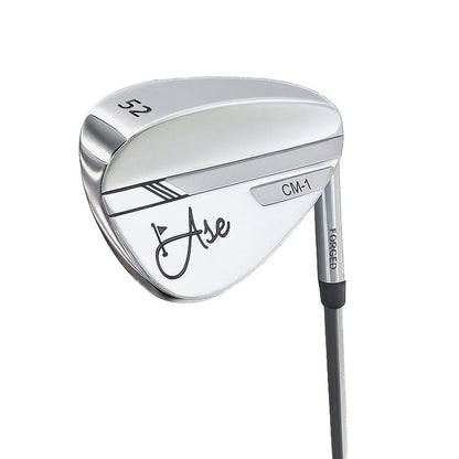 Ase Golf CM-1 Single Wedge (50,52,54,56,58,60) - Right Silver - Club Rehab