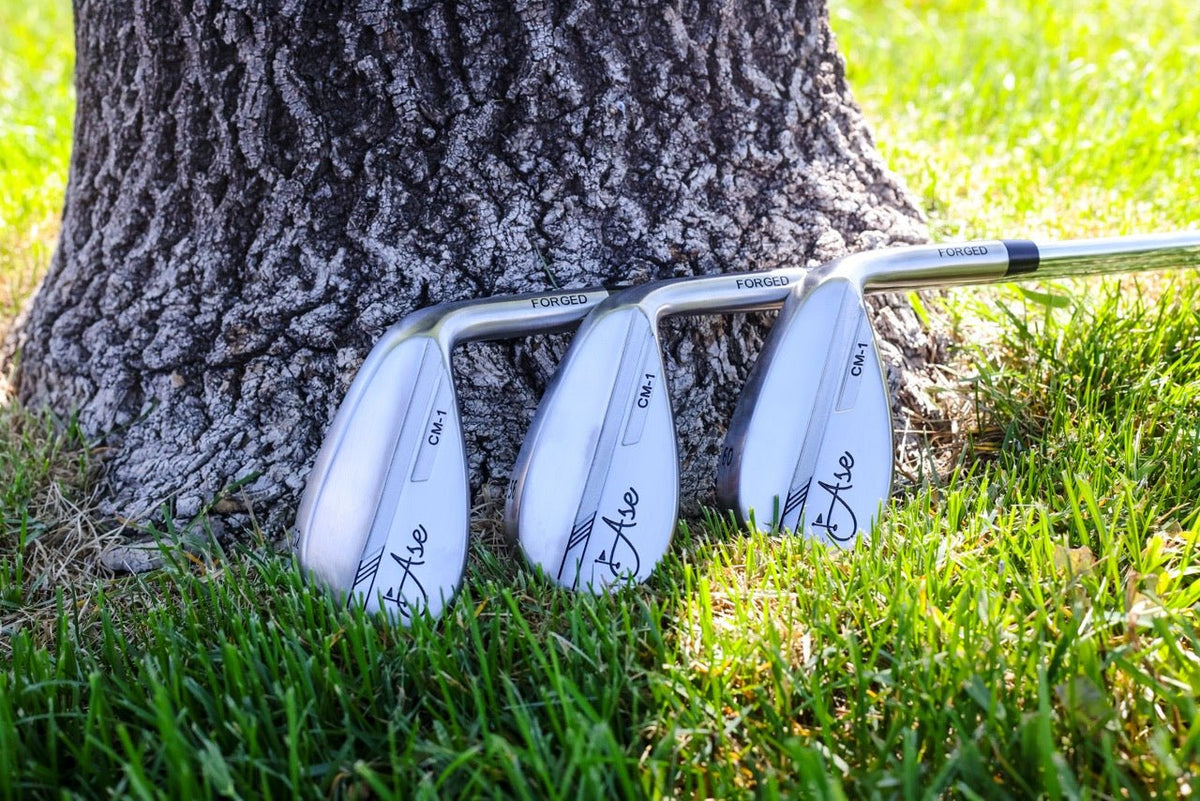 Ase Golf CM-1 Single Wedge (50,52,54,56,58,60) - Right Silver - Club Rehab