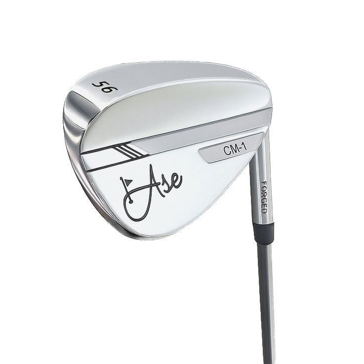 Ase Golf CM-1 Single Wedge (50,52,54,56,58,60) - Right Silver - Club Rehab