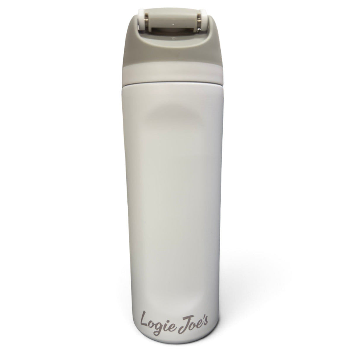 Astronaut Walker (White Out) Hydration Bottle | 24oz Insulated Stainless Steel | Flip Straw Lid w/ Handle - Club Rehab