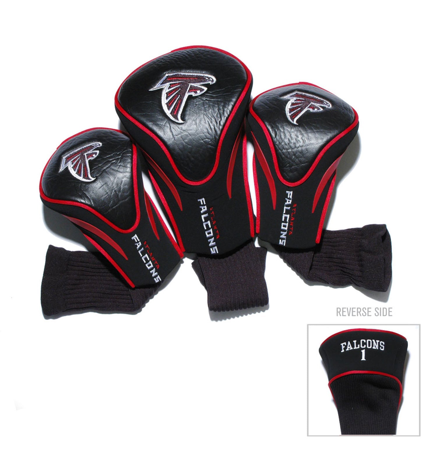 Atlanta Falcons NFL Contour 3 Pack Headcovers - Club Rehab