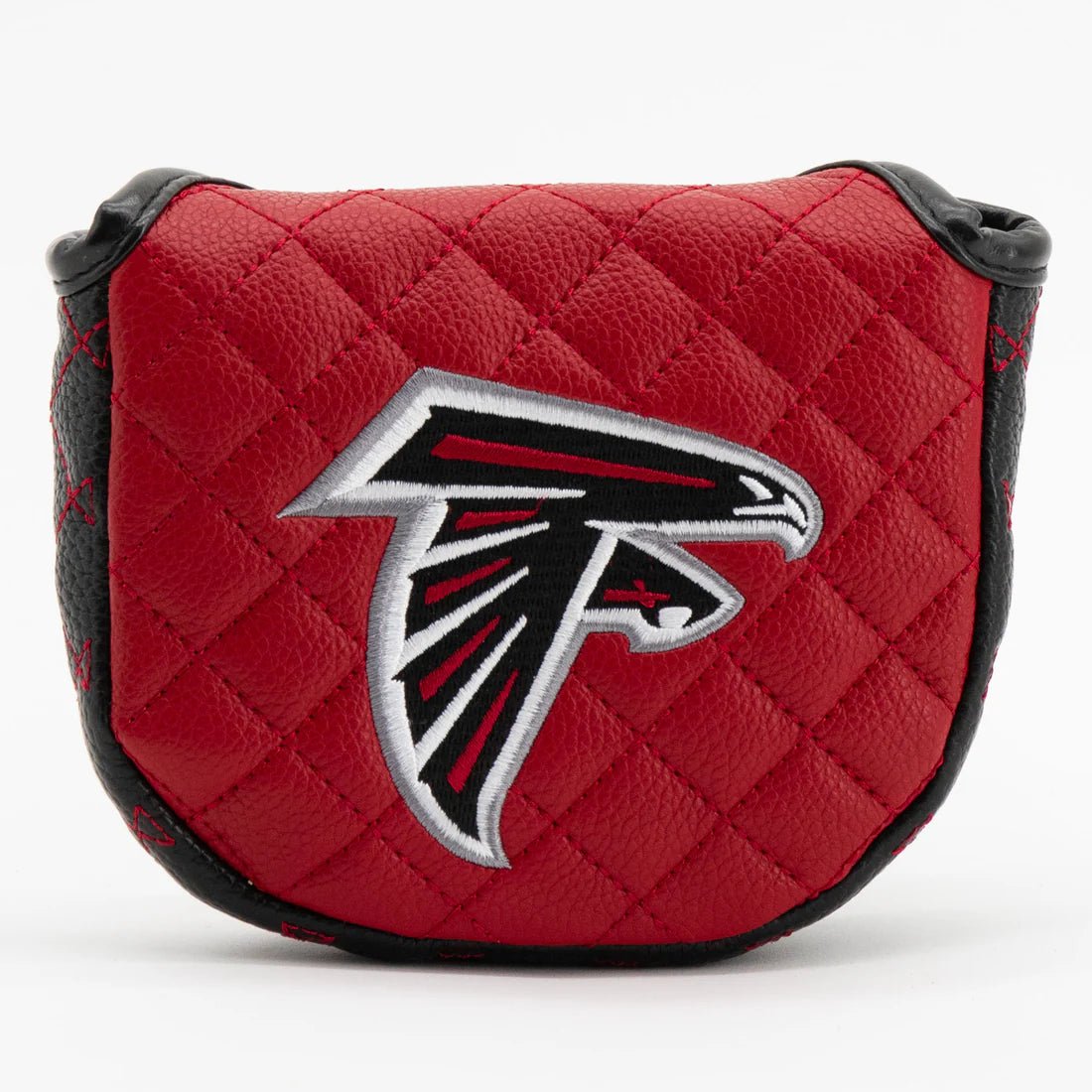 Atlanta Falcons Quilted Headcovers – Rise Up Collection - Mallet Putter Solid - Club Rehab