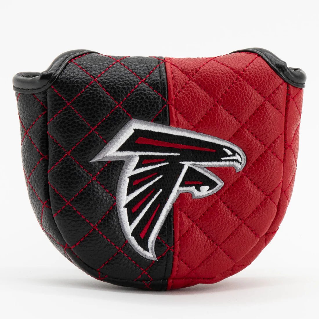 Atlanta Falcons Quilted Headcovers – Rise Up Collection - Mallet Putter Split - Club Rehab