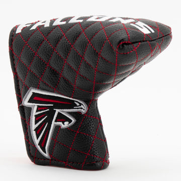 Atlanta Falcons Solid Quilted Blade Putter Cover