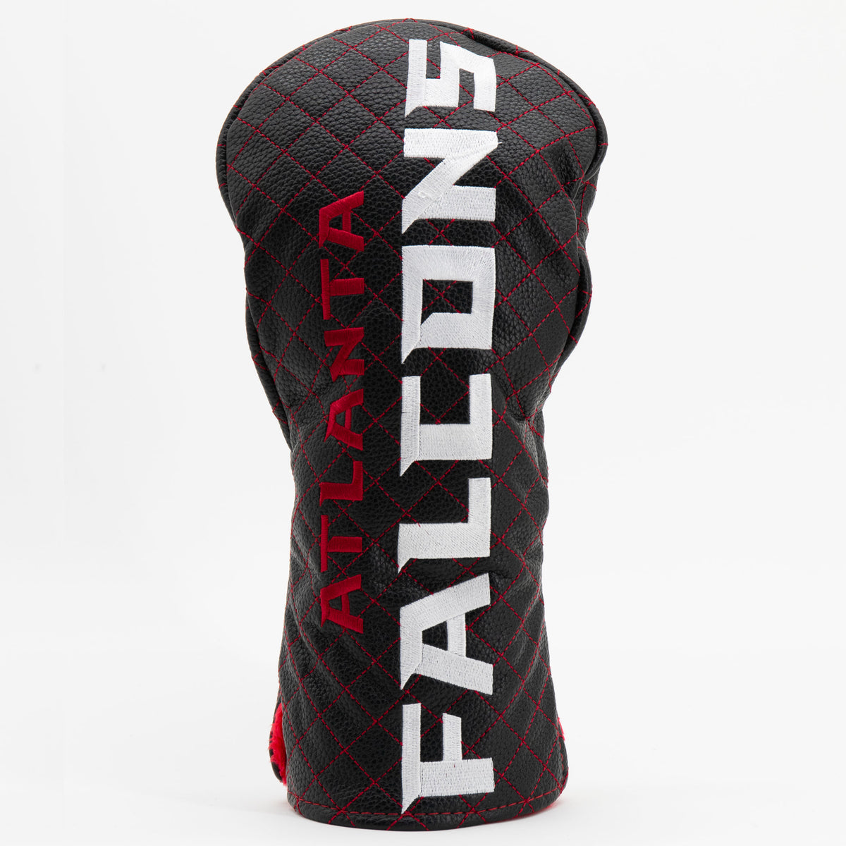 Atlanta Falcons Solid Quilted Driver Headcover, front view