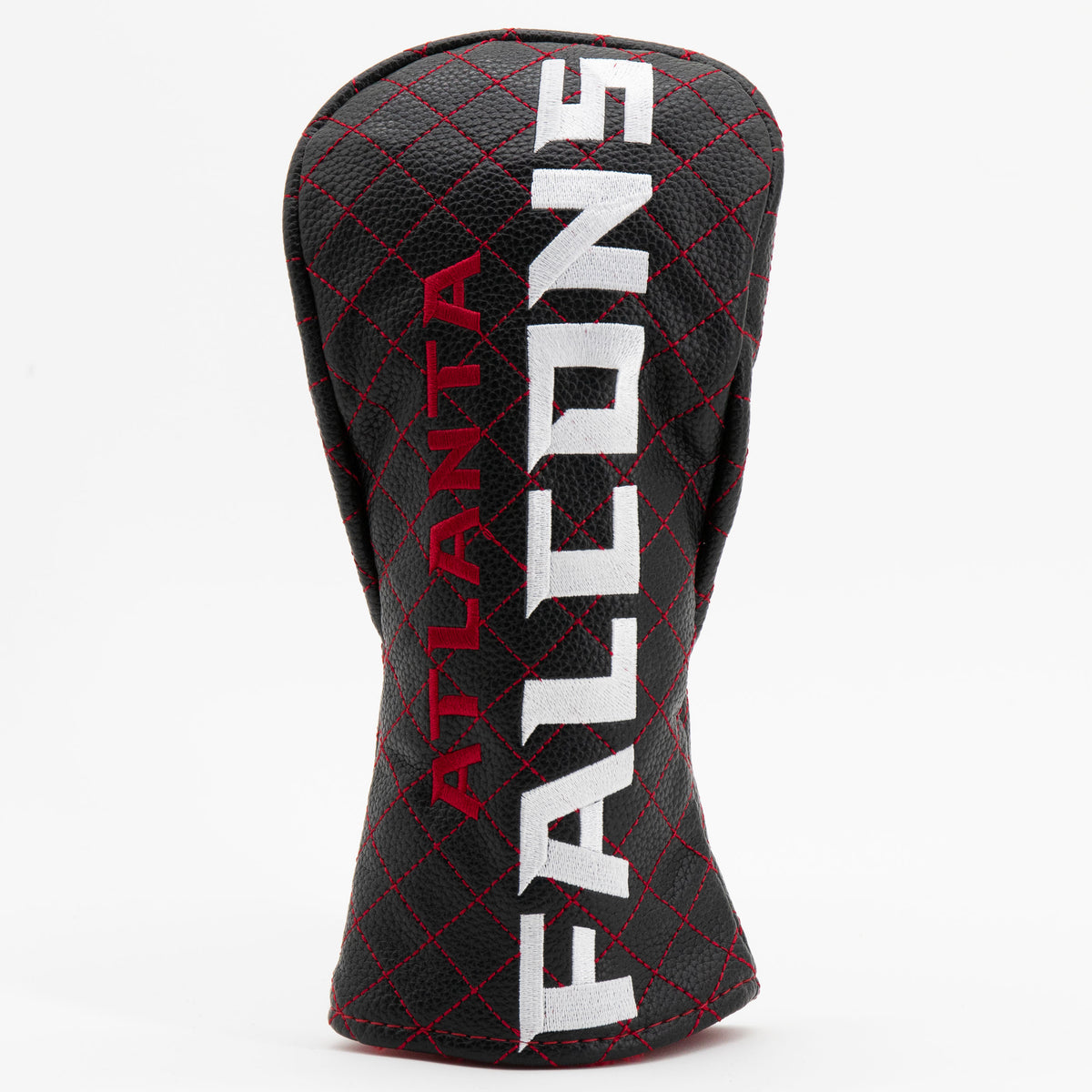 Atlanta Falcons Solid Quilted Fairway Headcover, front view
