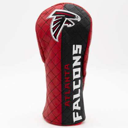 Atlanta Falcons Split Quilted Fairway Headcover, front view