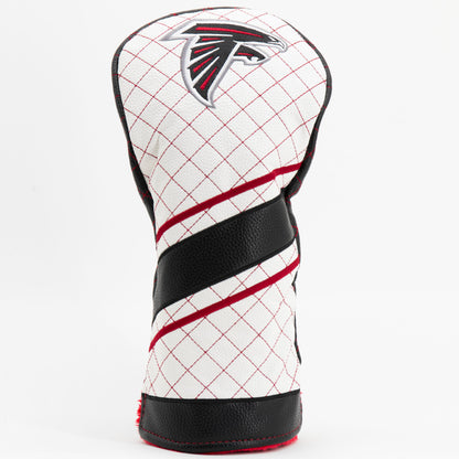 Atlanta Falcons Striped Quilted Driver Headcover, front view