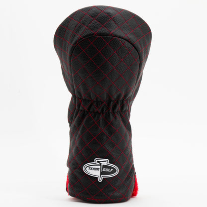 Atlanta Falcons Striped Quilted Driver Headcover, back view