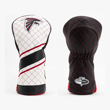 Atlanta Falcons Gesteppte Driver-Schlägerhaube mit Streifen