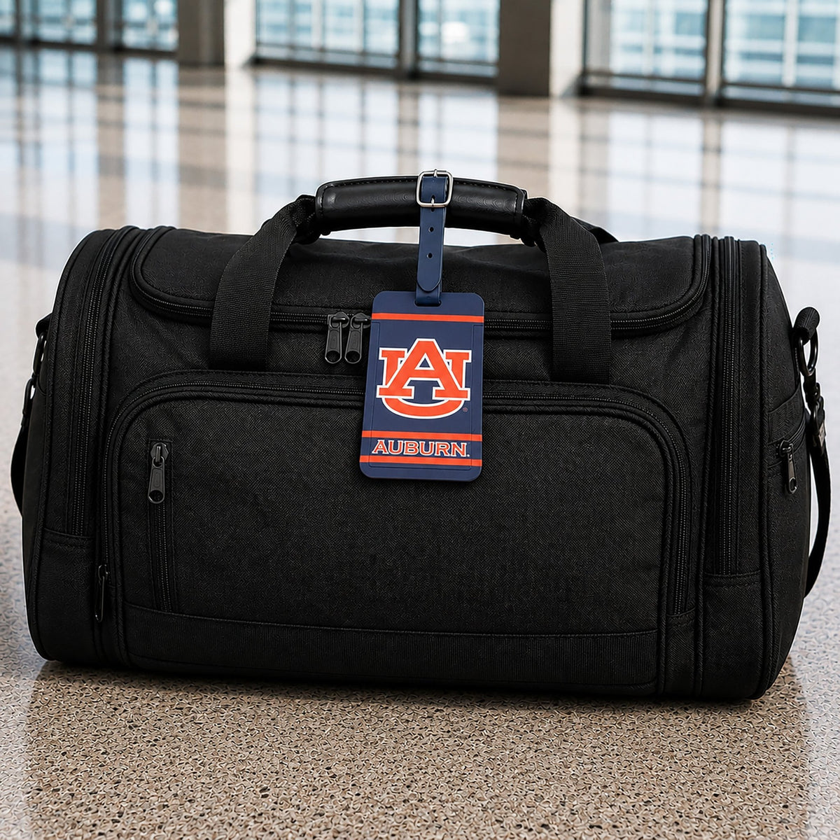 Auburn Tigers plastic golf bag tag by Team Golf, product photo 5