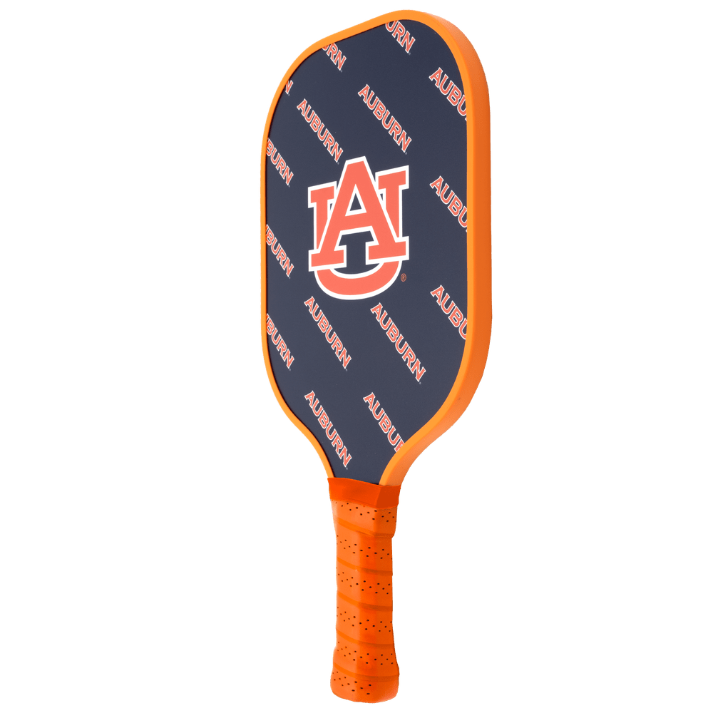 Auburn Tigers Pickleball Paddle | Carbon Fiber Face | 12mm Core - Club Rehab