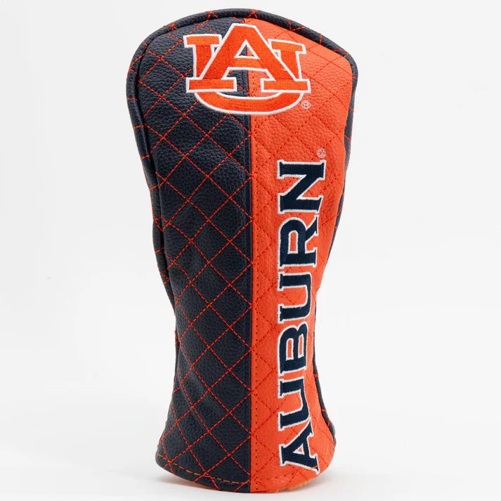 Auburn Tigers Quilted Headcovers – War Eagle Collection - Fairway Split - Club Rehab