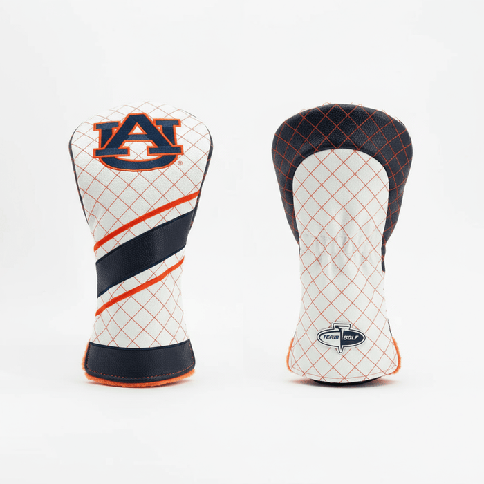 Auburn Tigers Quilted Headcovers – War Eagle Collection - Driver Stripe - Club Rehab