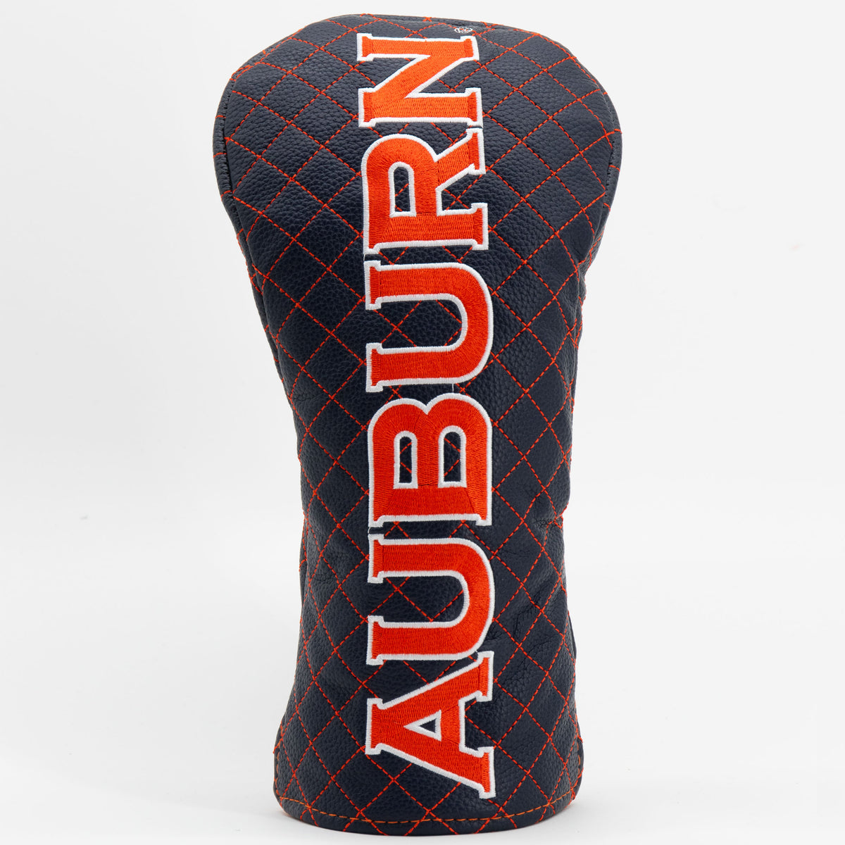 Auburn Tigers Solid Quilted Driver Headcover, front view