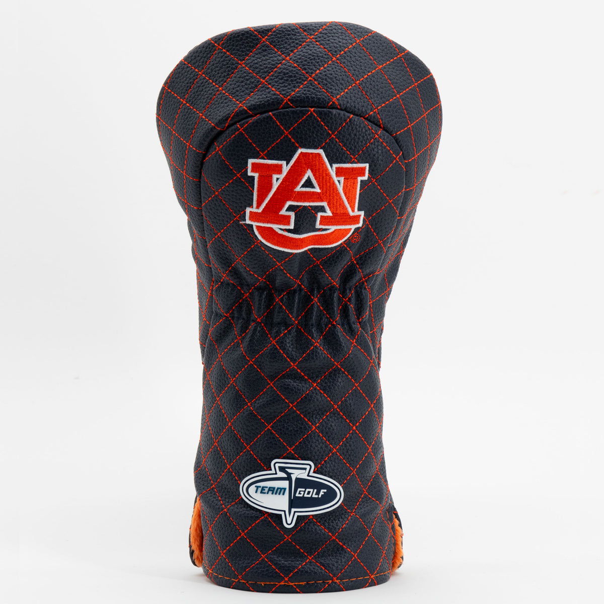 Auburn Tigers Solid Quilted Driver Headcover, back view