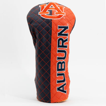 Auburn Tigers Split Quilted Driver Headcover, front view