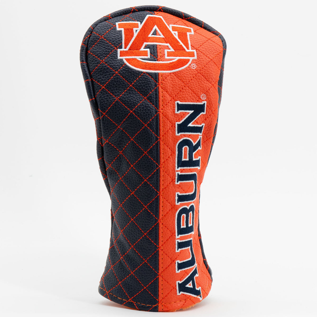 Auburn Tigers Split Quilted Fairway Headcover, front view