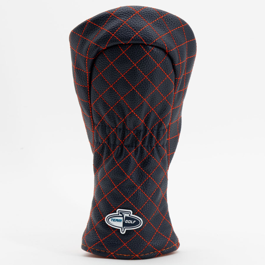 Auburn Tigers split quilted fairway cover, back view