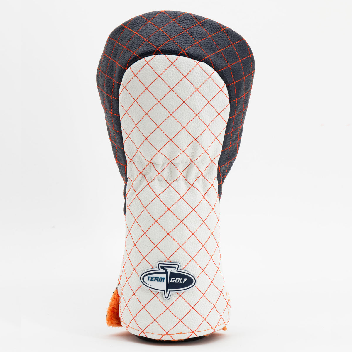 Auburn Tigers Striped Quilted Driver Headcover, back view