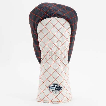Auburn Tigers Striped Quilted Fairway Headcover, back view