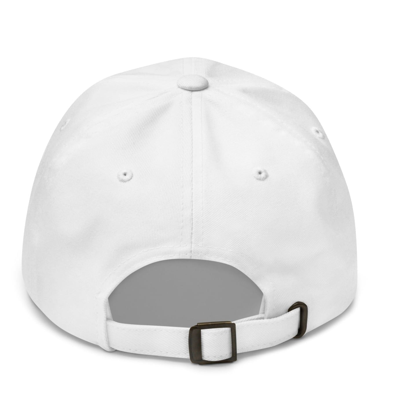 Augusta Vintage Sports Script Embroidered Golf Dad Hat - White - Club Rehab