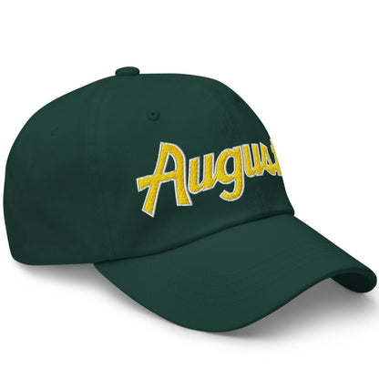 Augusta Vintage Sports Script Embroidered Golf Dad Hat - Spruce - Club Rehab