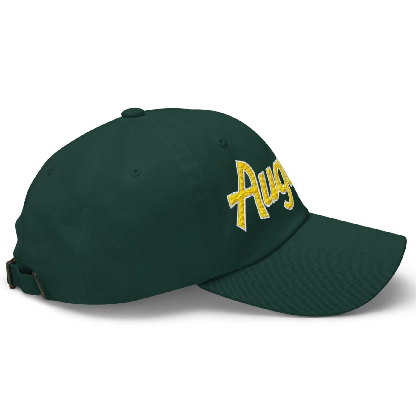 Augusta Vintage Sports Script Embroidered Golf Dad Hat - Spruce - Club Rehab