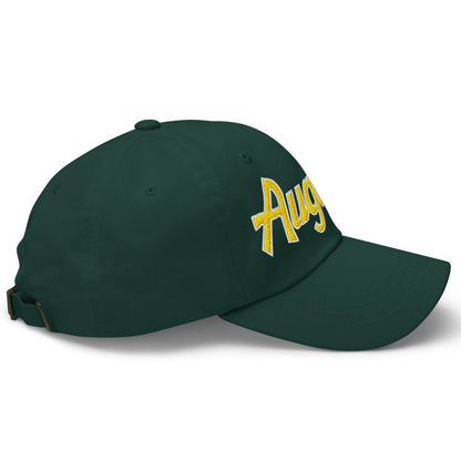 Augusta Vintage Sports Script Embroidered Golf Dad Hat - Spruce - Club Rehab