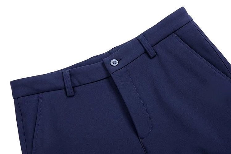 Autumn and Winter Pants Fleece - lined Warm Men's Clothing Golf - Dark gray 29 - Club Rehab