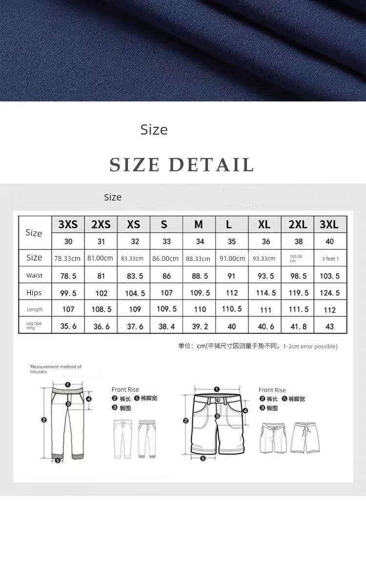 Autumn and Winter Pants Fleece - lined Warm Men's Clothing Golf - Dark gray 29 - Club Rehab