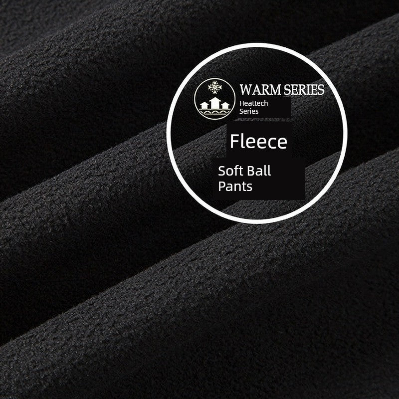 Autumn and Winter Pants Fleece - lined Warm Men's Clothing Golf - Dark gray 29 - Club Rehab