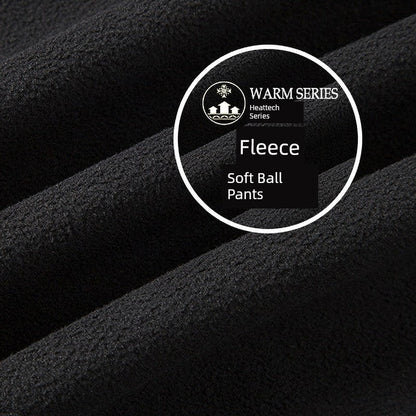 Autumn and Winter Pants Fleece - lined Warm Men's Clothing Golf - Dark gray 29 - Club Rehab