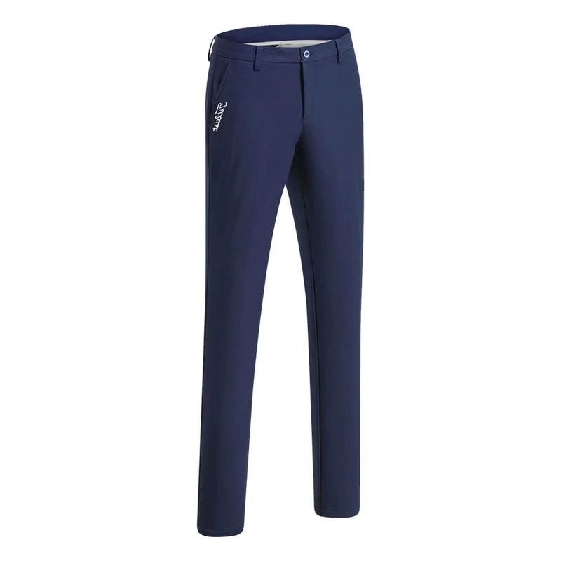 Autumn and Winter Pants Fleece - lined Warm Men's Clothing Golf - Peacock Blue 30 - Club Rehab