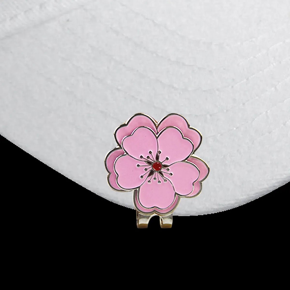 Azalea Bloom Golf Ball Marker Clip - Club Rehab