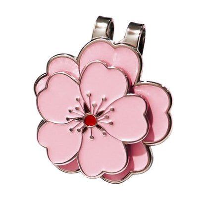 Azalea Bloom Golf Ball Marker Clip - Club Rehab