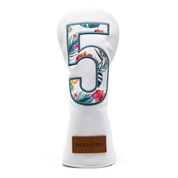 Azalea Bloom Number Headcovers - Full Set - Club Rehab