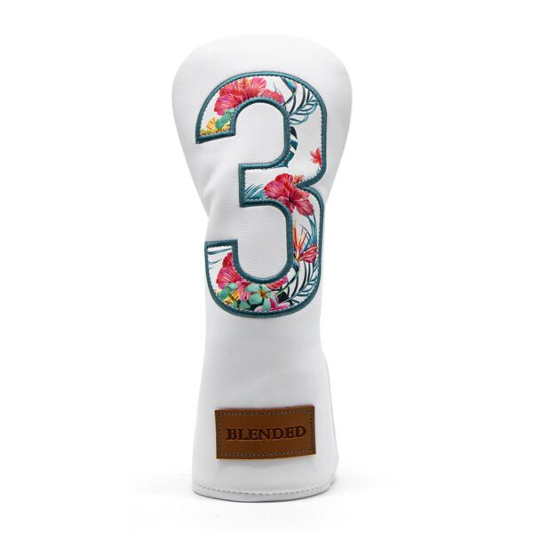 Azalea Bloom Number Headcovers - Full Set - Club Rehab